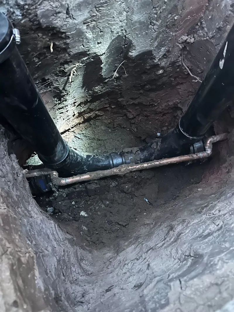 Sewer line replacement by Rooter ER Plumbing in Orange County